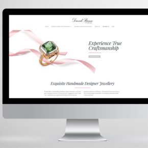 DAVID BENN FINE JEWELLERY :: WEBSITE DESIGN